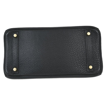 Hermes Black Togo Birkin 30 Handbag