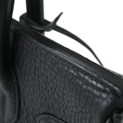 Hermes Black Togo Birkin 30 Handbag