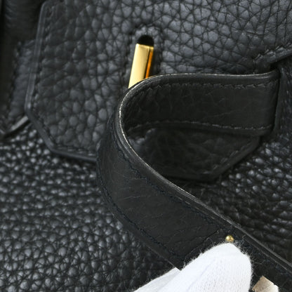 Hermes Black Togo Birkin 30 Handbag