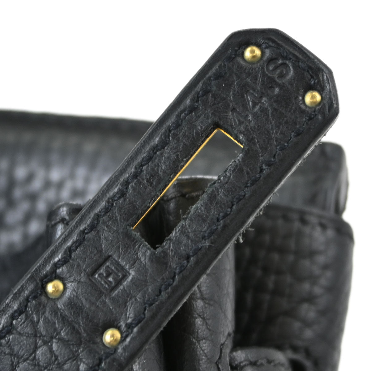 Hermes Black Togo Birkin 30 Handbag