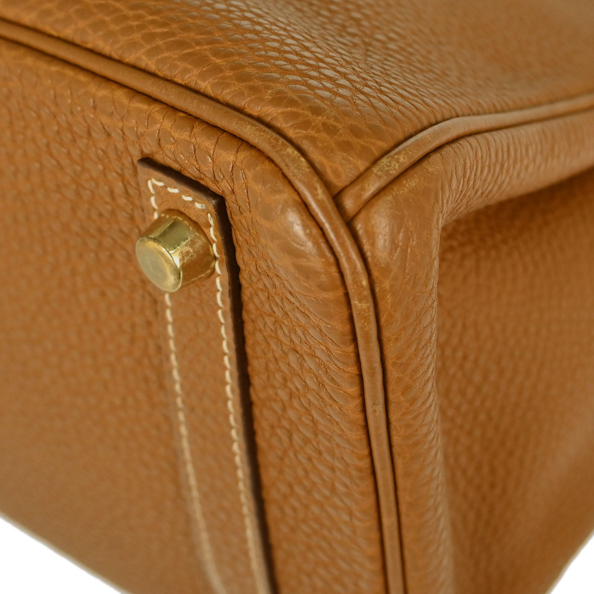 Hermes Gold Togo Birkin 30 Handbag