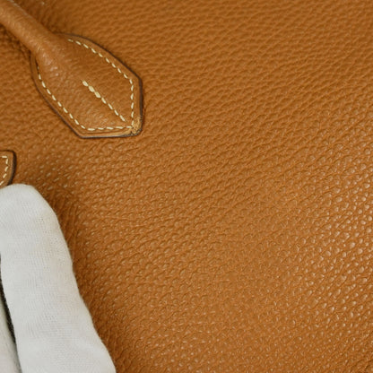 Hermes Gold Togo Birkin 30 Handbag