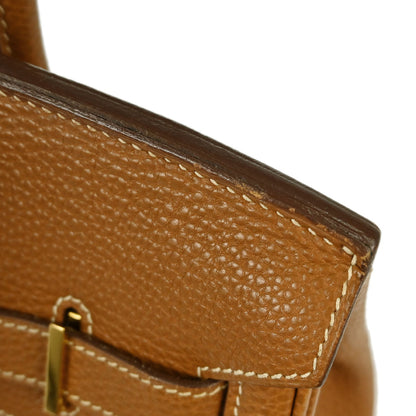 Hermes Gold Togo Birkin 30 Handbag