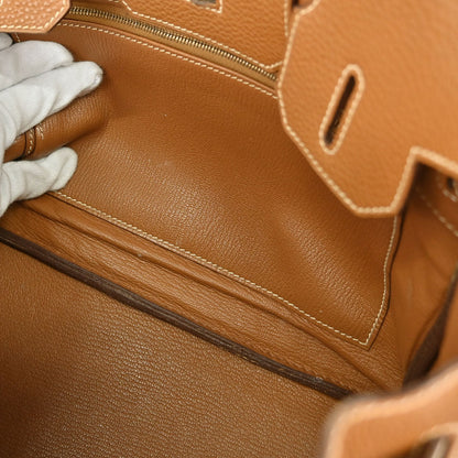 Hermes Gold Togo Birkin 30 Handbag