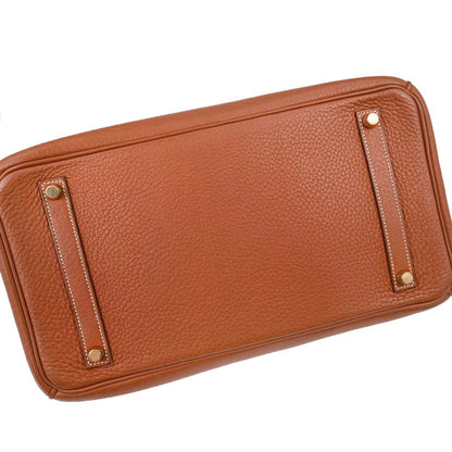 Hermes Fauve Togo Birkin 35 Handbag
