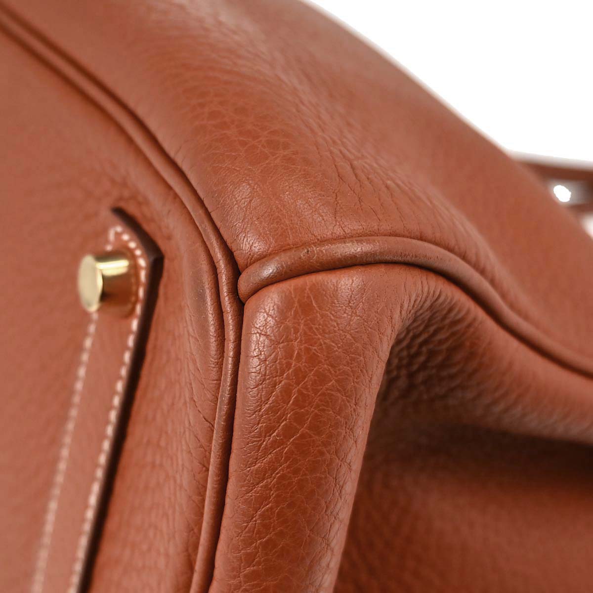 Hermes Fauve Togo Birkin 35 Handbag