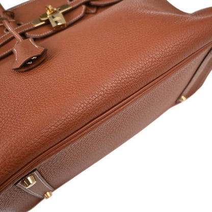 Hermes Fauve Togo Birkin 35 Handbag