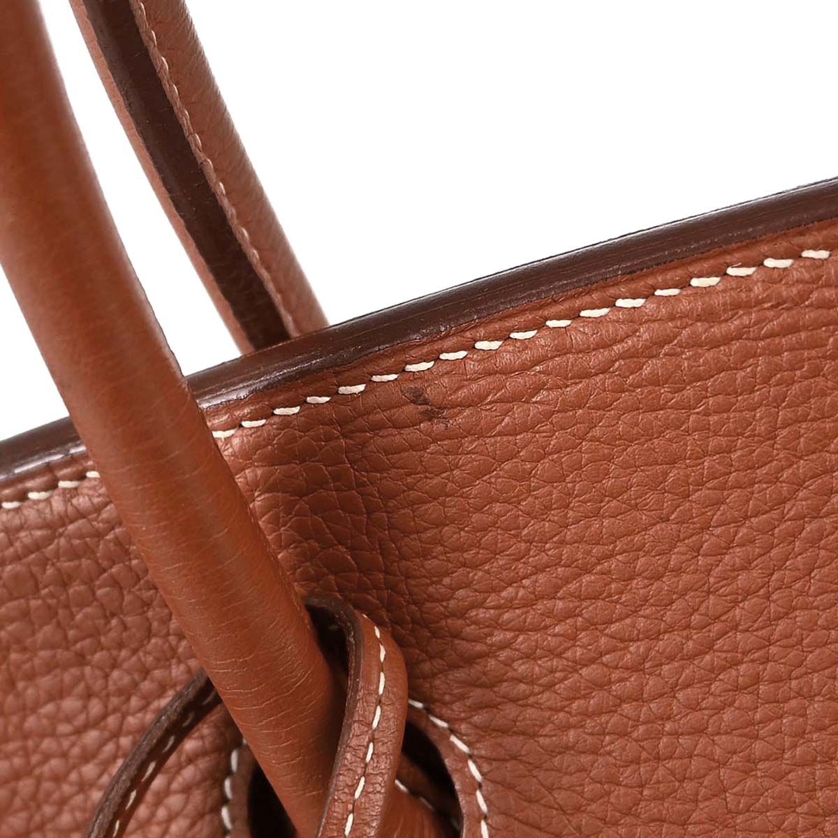 Hermes Fauve Togo Birkin 35 Handbag