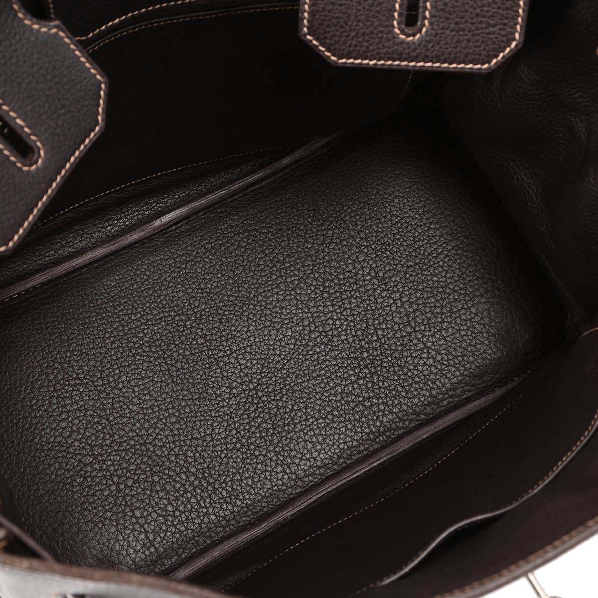 Hermes Havane Buffle Birkin 35 Handbag