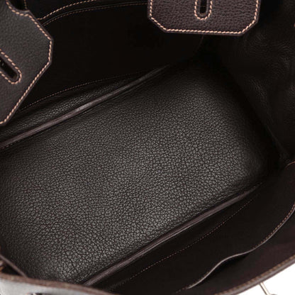 Hermes Havane Buffle Birkin 35 Handbag