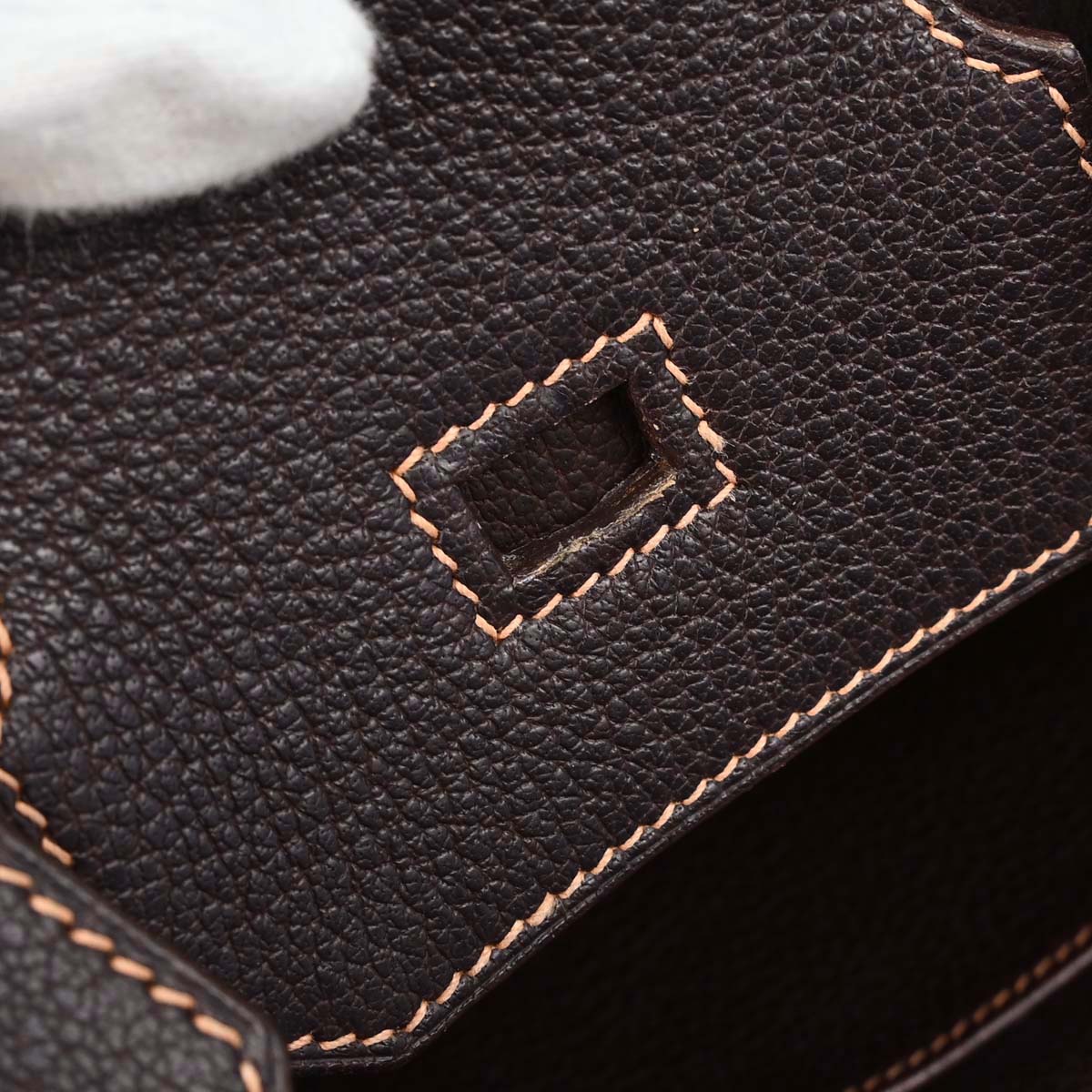 Hermes Havane Buffle Birkin 35 Handbag