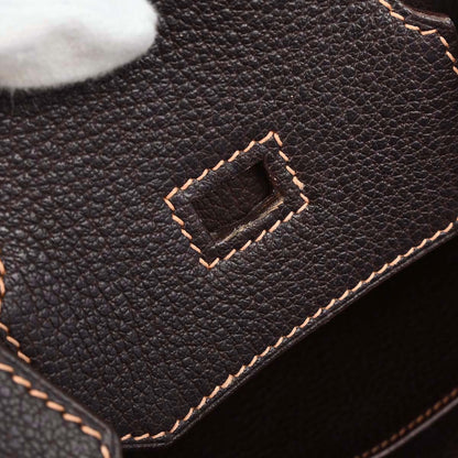 Hermes Havane Buffle Birkin 35 Handbag