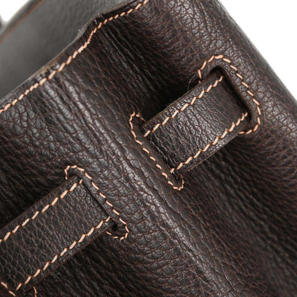 Hermes Havane Buffle Birkin 35 Handbag