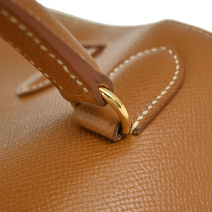 Hermes Gold Courchevel Kelly 32 Sellier 2way Shoulder Handbag