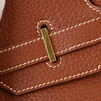 Hermes Brique Togo Birkin 35 Handbag