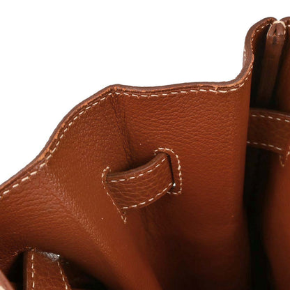 Hermes Brique Togo Birkin 35 Handbag