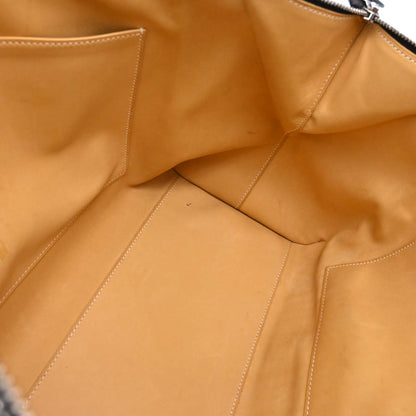 Hermes Chocolat Taurillon Clemence Paris Bombay 40 Handbag
