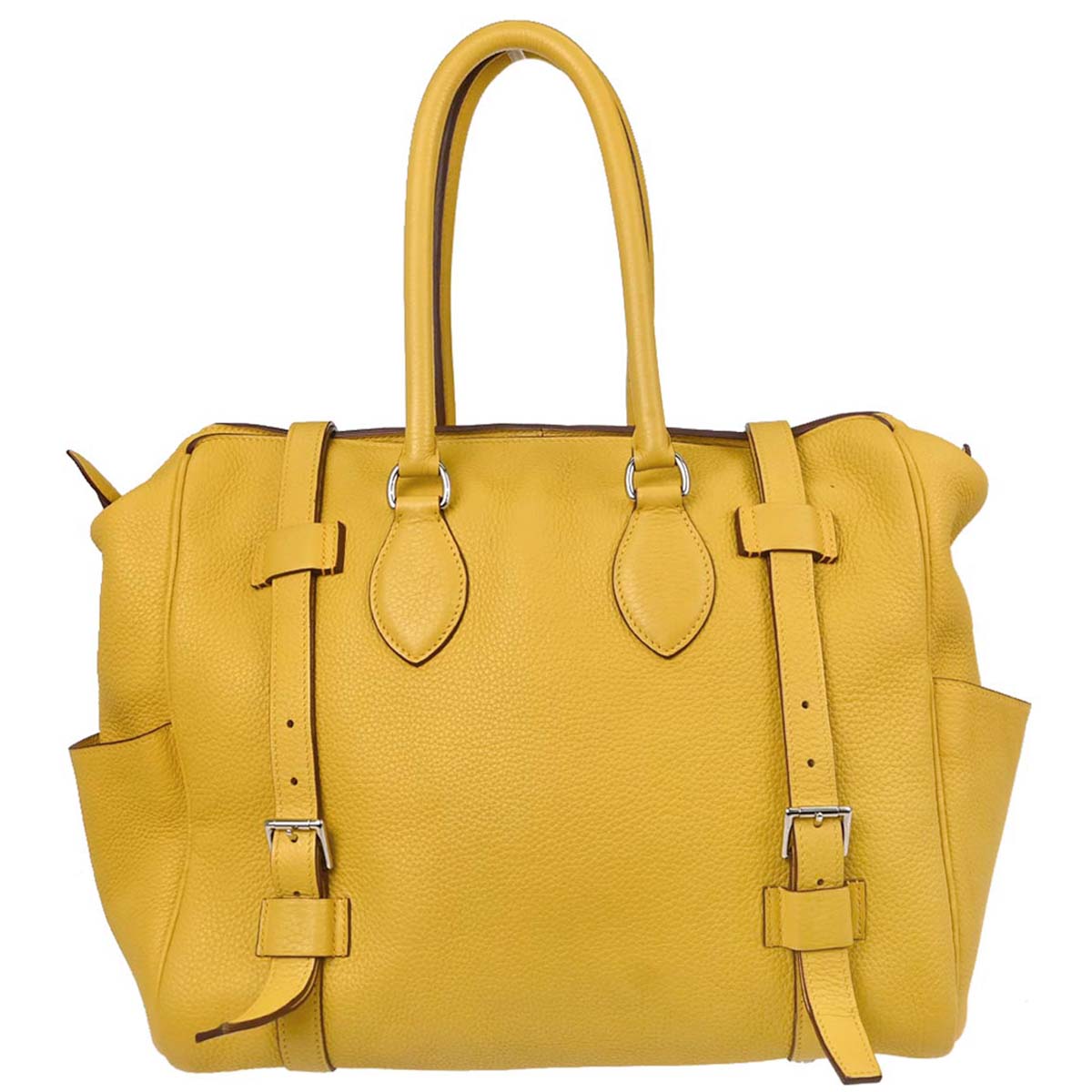 Hermes Soleil Taurillon Clemence Pure Sangle 35 Handbag