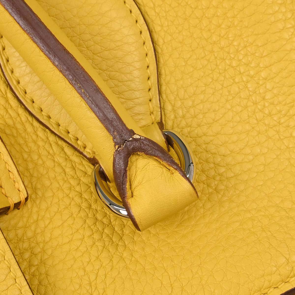 Hermes Soleil Taurillon Clemence Pure Sangle 35 Handbag
