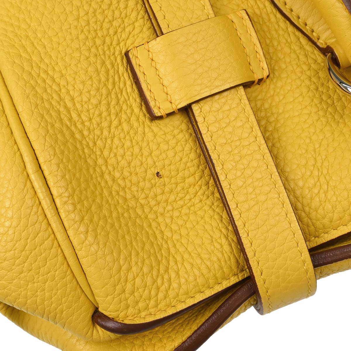 Hermes Soleil Taurillon Clemence Pure Sangle 35 Handbag