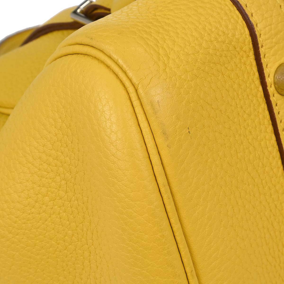 Hermes Soleil Taurillon Clemence Pure Sangle 35 Handbag