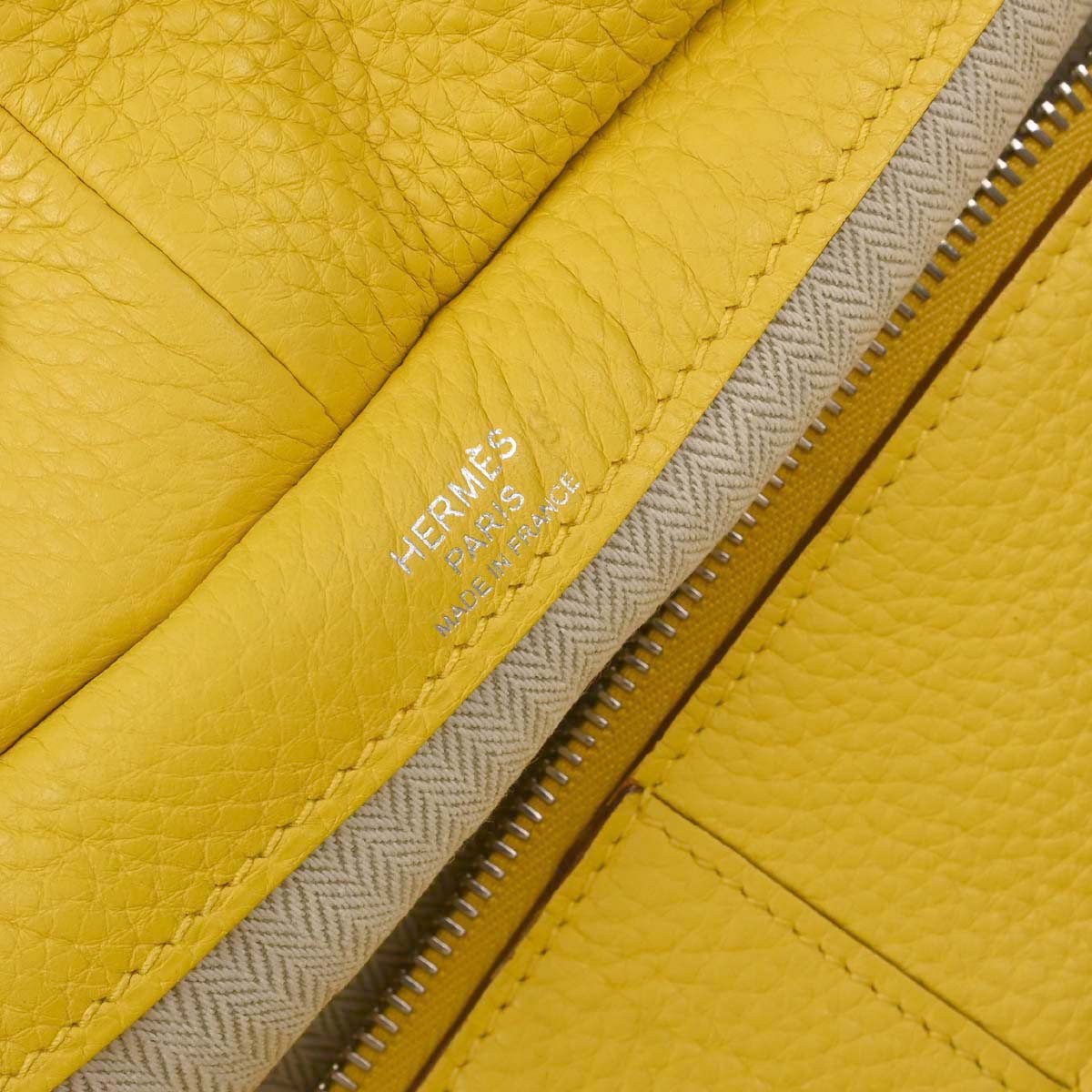 Hermes Soleil Taurillon Clemence Pure Sangle 35 Handbag