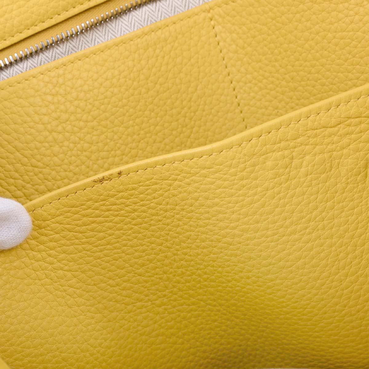 Hermes Soleil Taurillon Clemence Pure Sangle 35 Handbag
