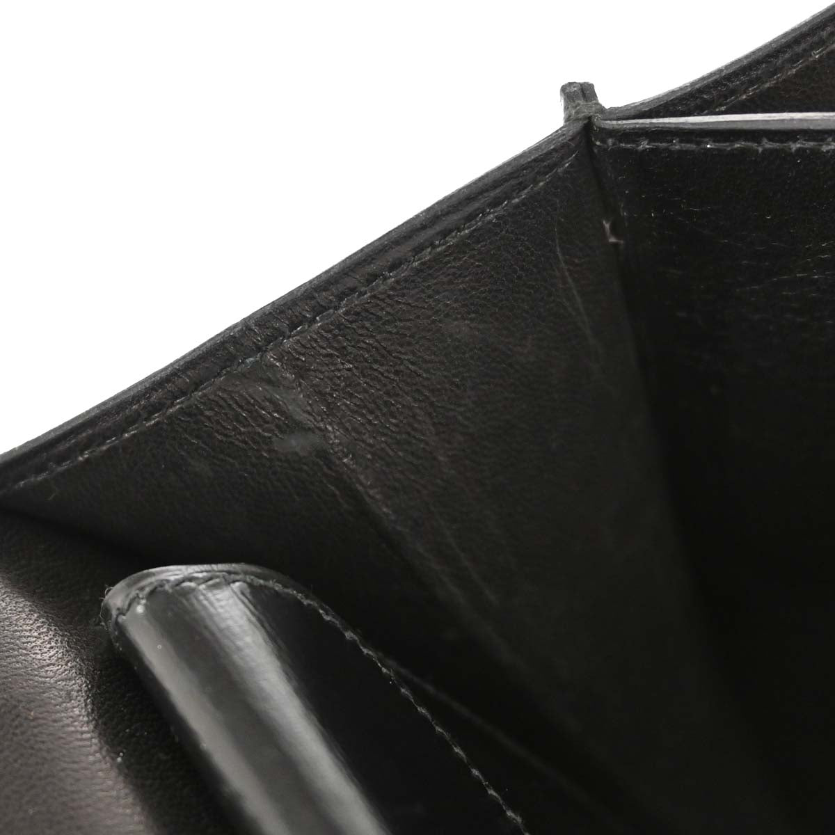 Hermes Black Box Calf Fonsbelle Shoulder Bag