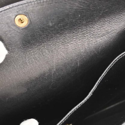 Hermes Black Box Calf Fonsbelle Shoulder Bag
