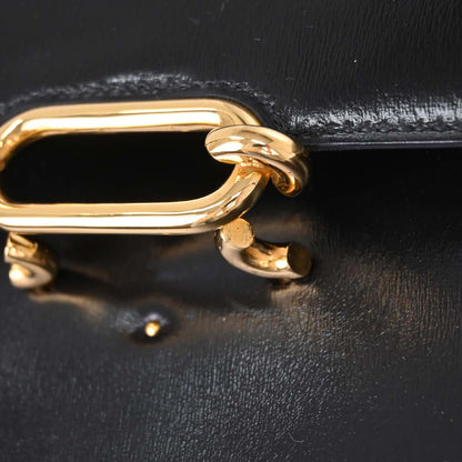 Hermes Black Box Calf Fonsbelle Shoulder Bag