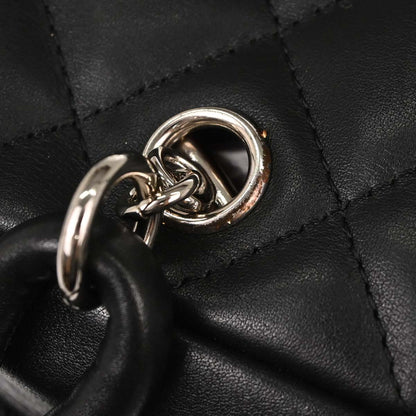 Chanel 2005-2006 Black Calfskin Cambon Ligne Handbag