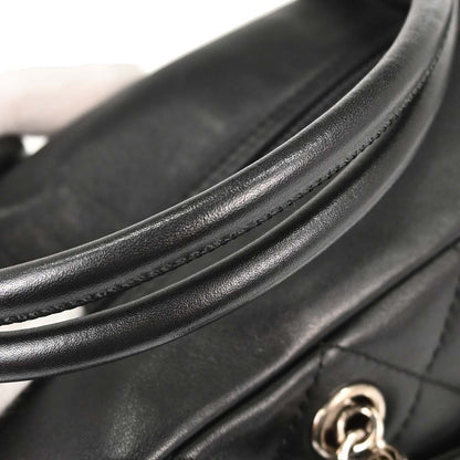 Chanel 2005-2006 Black Calfskin Cambon Ligne Handbag