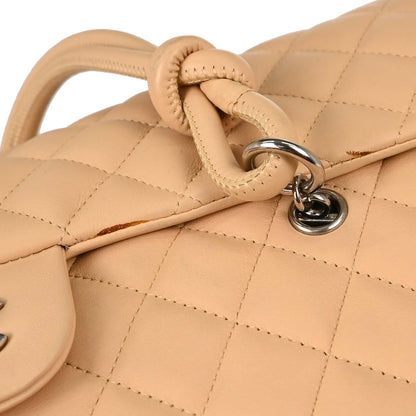 Chanel 2004-2005 Beige Calfskin Cambon Ligne Handbag