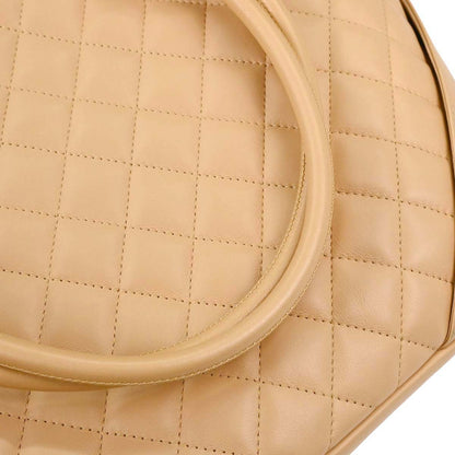 Chanel Beige Calfskin Cambon Ligne Tote Handbag