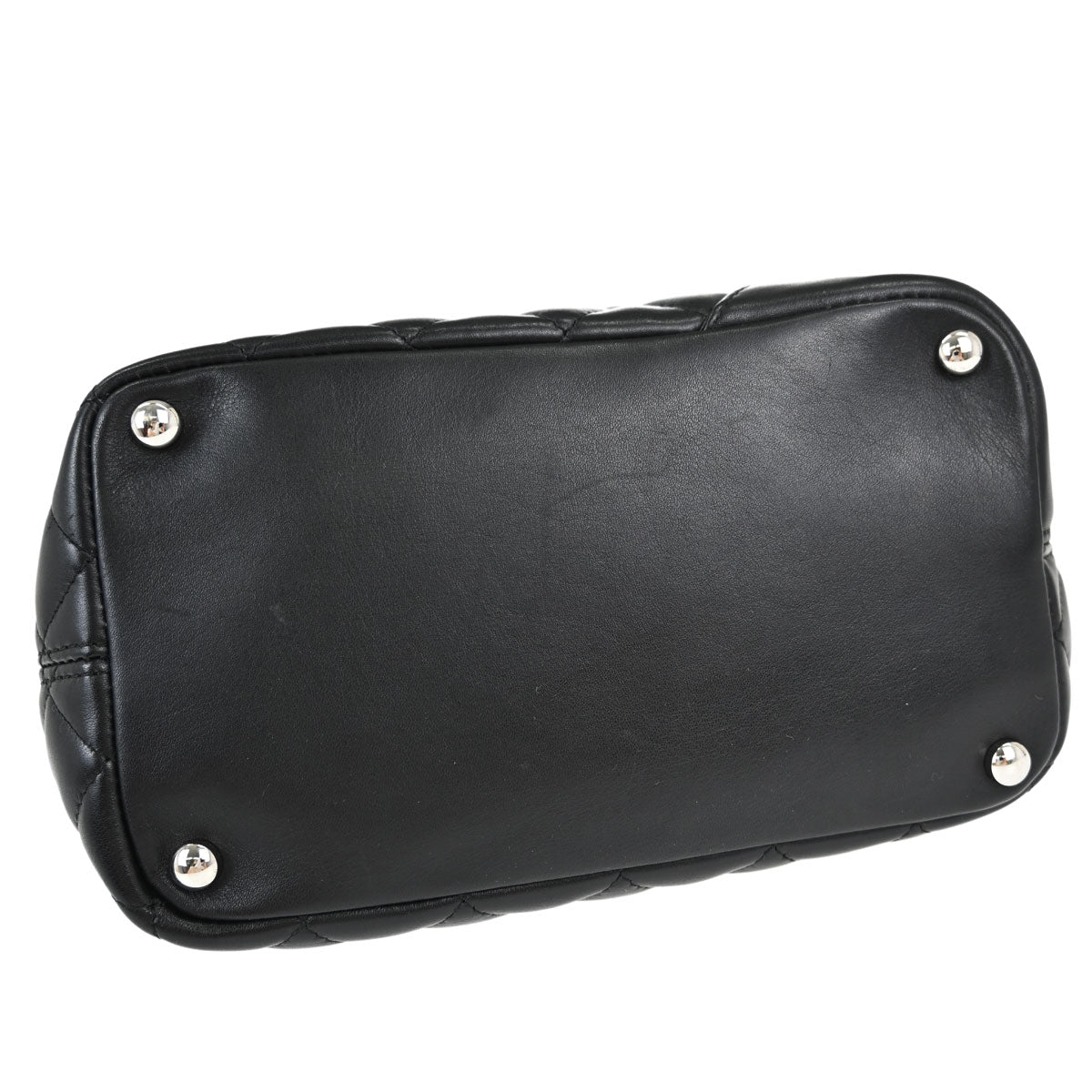 Chanel Black Calfskin Cambon Ligne Tote Handbag