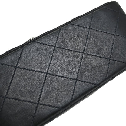 Chanel Black Lambskin Mini Classic Square Flap Shoulder Bag 17