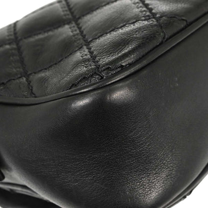 Chanel Black Calfskin Paris-Edinburgh Coco Sporran Shoulder Bag