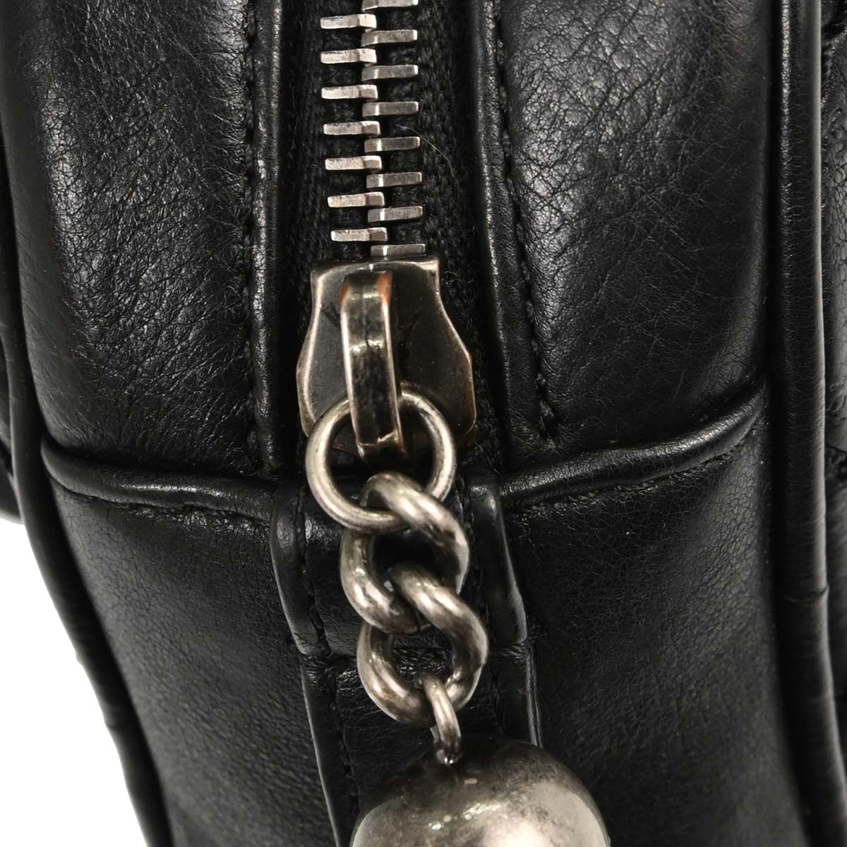 Chanel Black Calfskin Paris-Edinburgh Coco Sporran Shoulder Bag