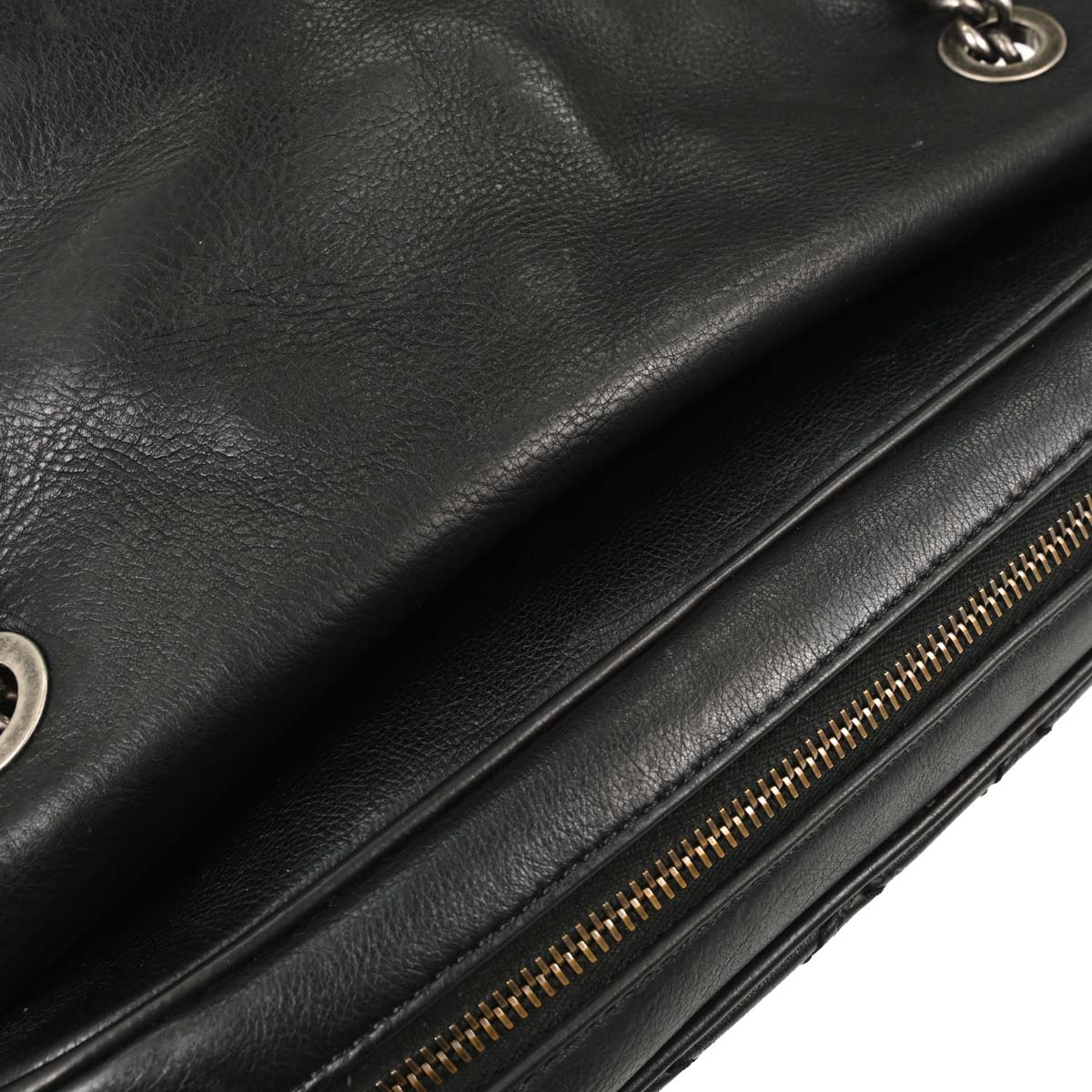 Chanel Black Calfskin Paris-Edinburgh Coco Sporran Shoulder Bag