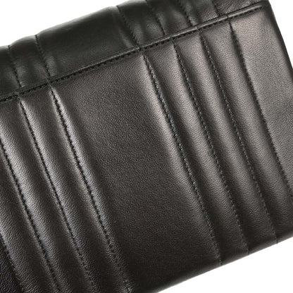 Chanel 1991-1994 Black Lambskin Mini Classic Square Flap Shoulder Bag 17