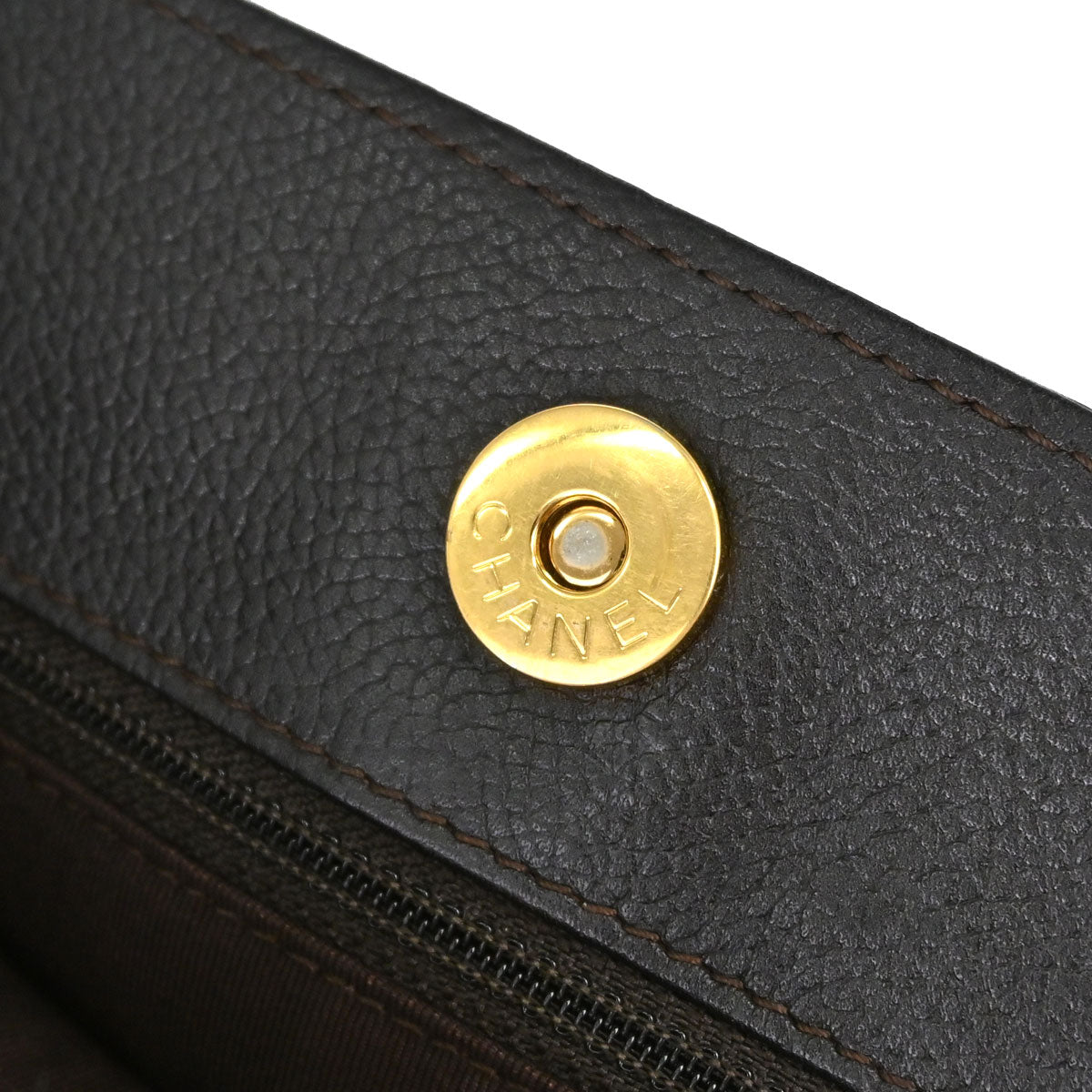 Chanel Brown Calfskin Executive Cerf 2way Shoulder Tote Bag