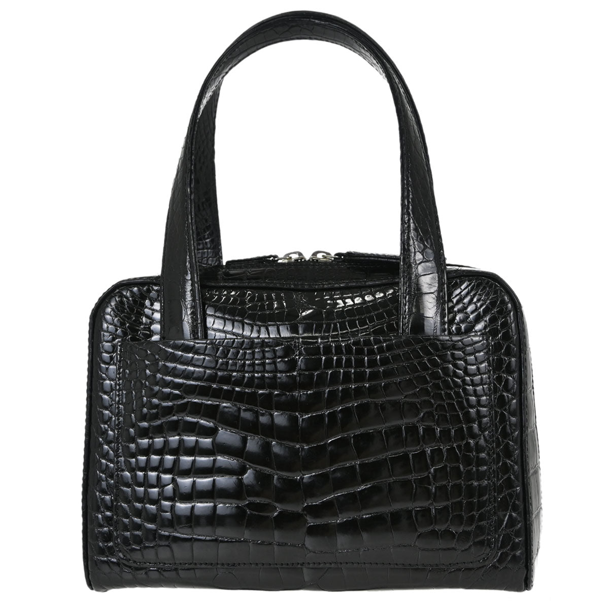 Chanel * 2006-2008 Black Crocodile Handbag