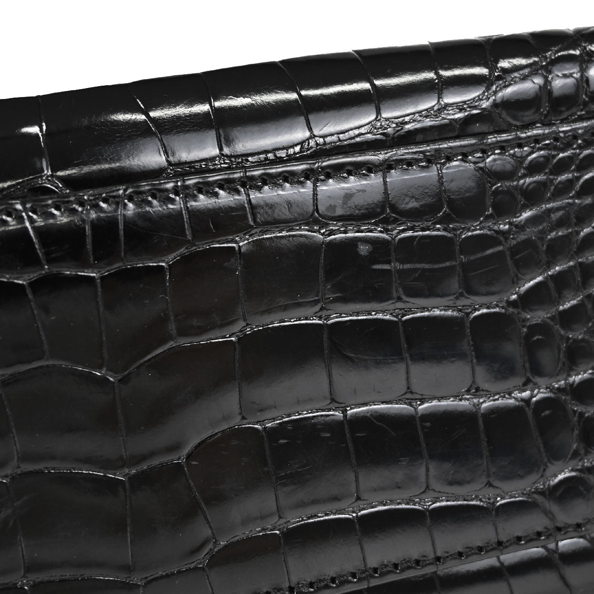 Chanel * 2006-2008 Black Crocodile Handbag