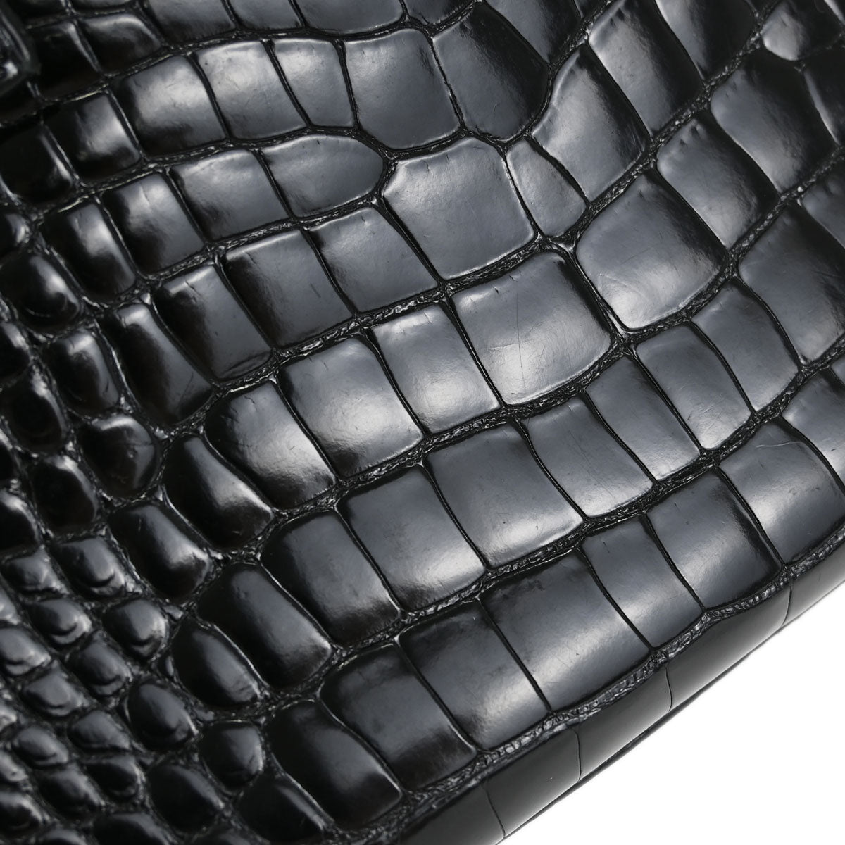 Chanel * 2006-2008 Black Crocodile Handbag