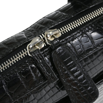 Chanel * 2006-2008 Black Crocodile Handbag