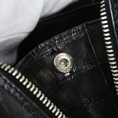 Chanel * 2006-2008 Black Crocodile Handbag
