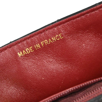 Chanel Black Lambskin Mini Classic Square Flap Shoulder Bag 17