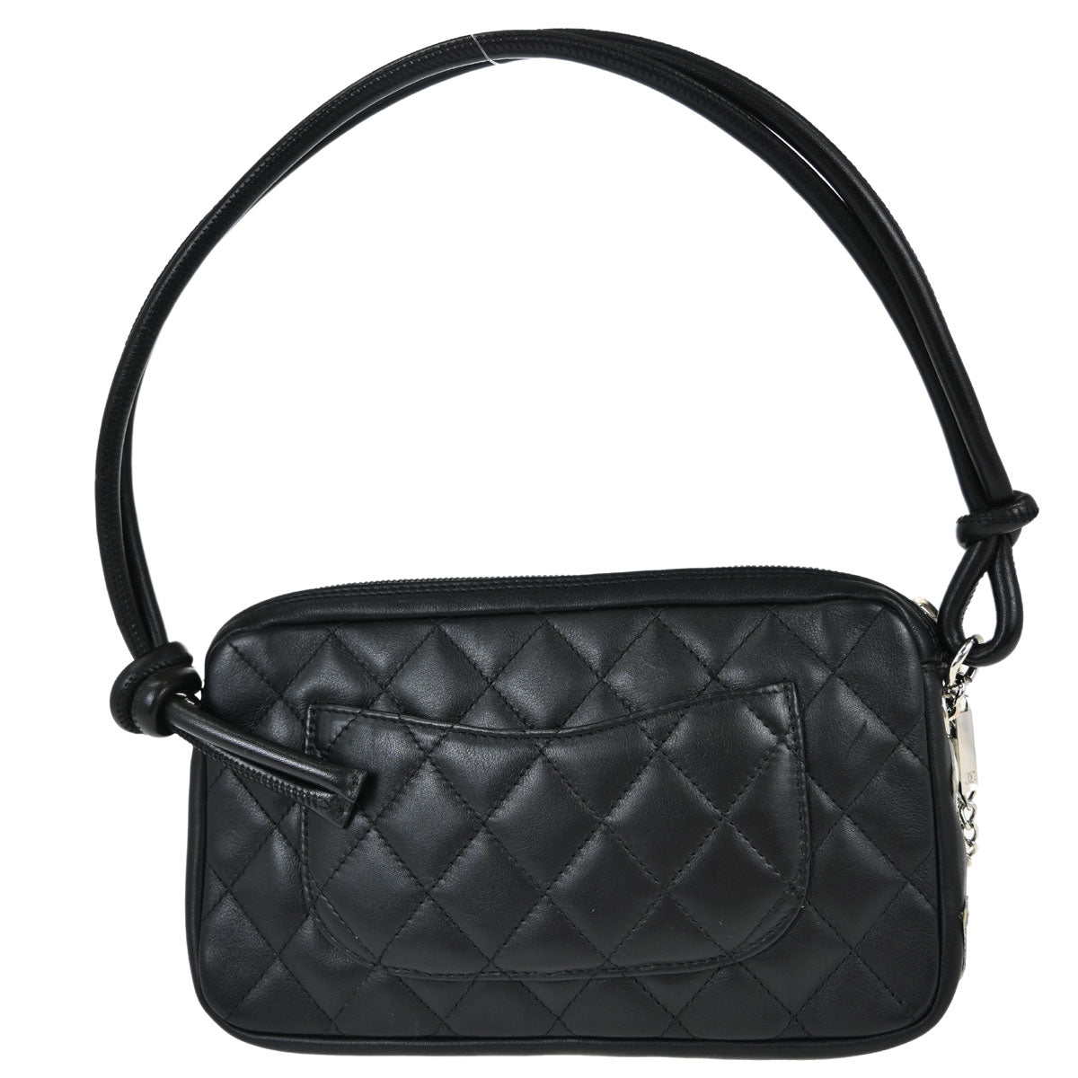 Chanel Black Calfskin Cambon Ligne Handbag