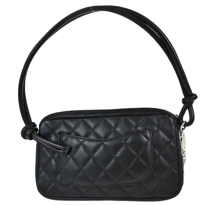 Chanel Black Calfskin Cambon Ligne Handbag