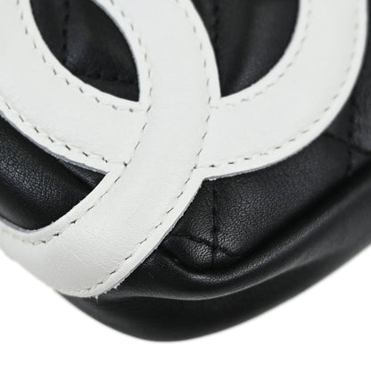 Chanel Black Calfskin Cambon Ligne Handbag